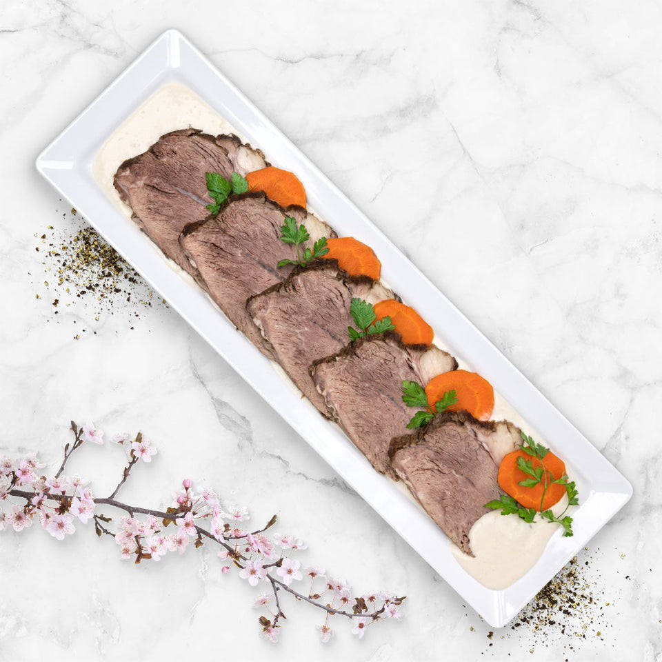 Tafelspitz mit Meerrettichsoße