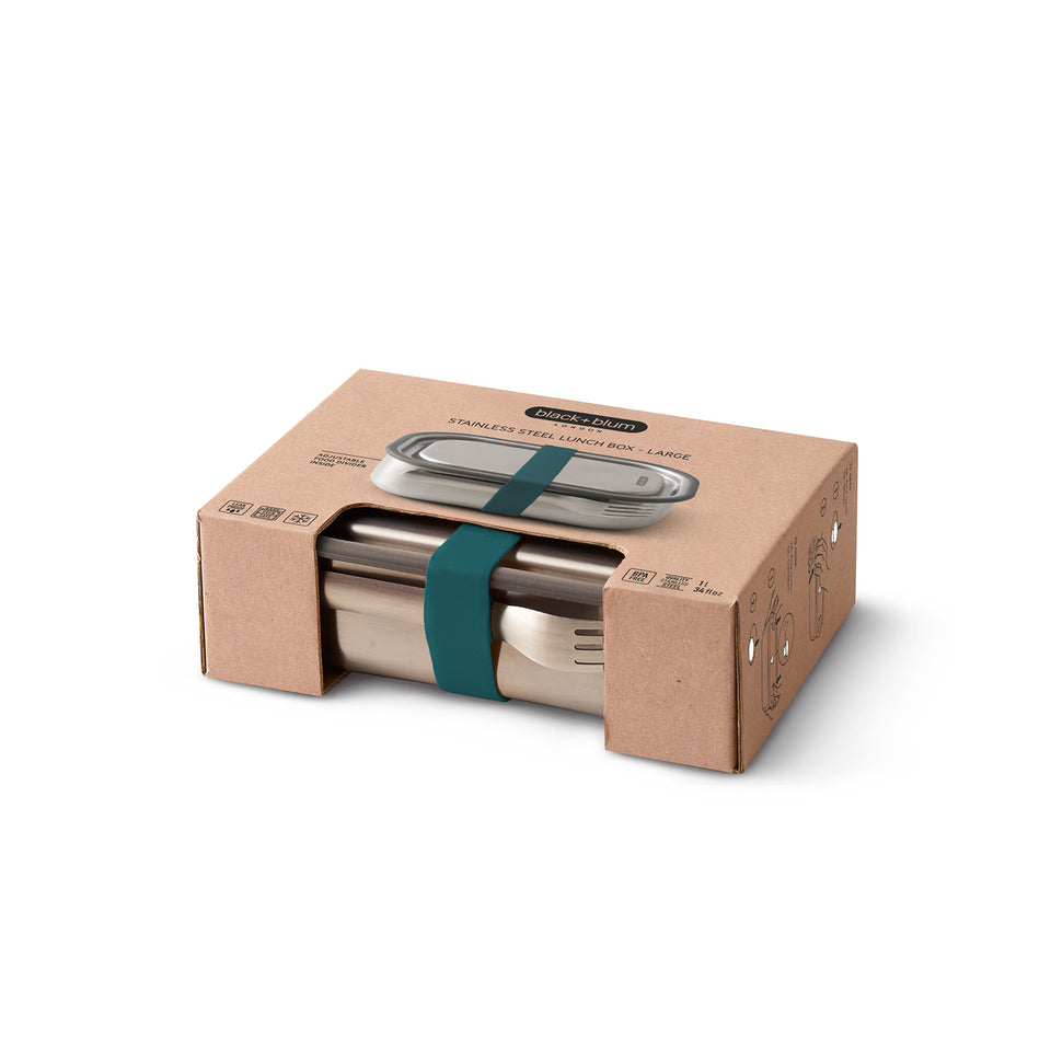 Edelstahl Lunch Box, groß, Ozean, 1000 ml 1