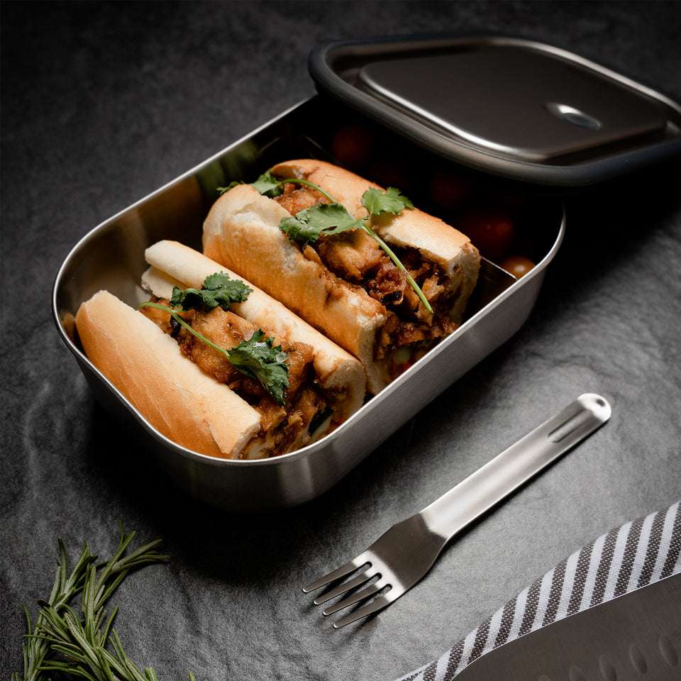 Edelstahl Lunch Box, groß, Ozean, 1000 ml 5