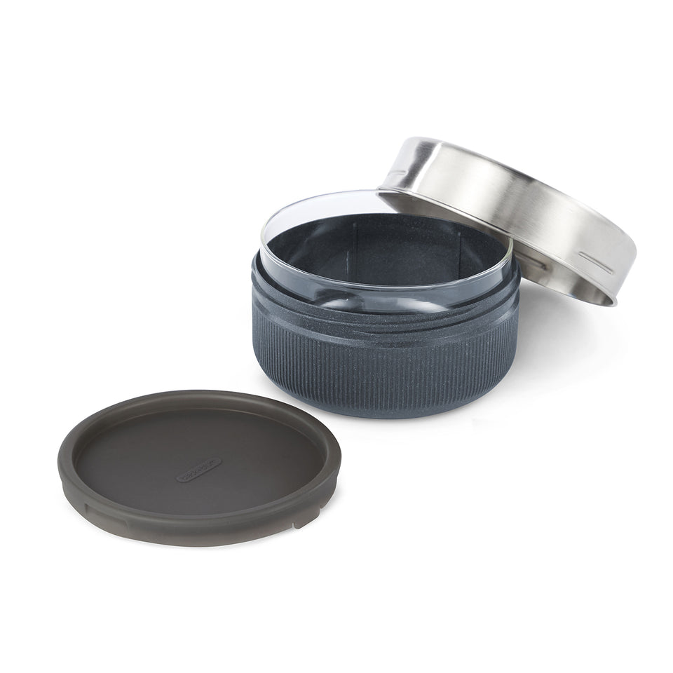 Lunchschale aus Glas, Schiefer, 750 ml