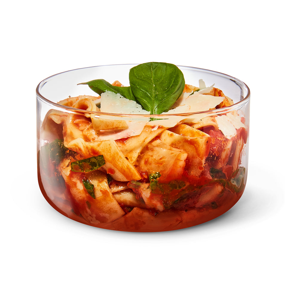 Lunchschale aus Glas, Schiefer, 750 ml