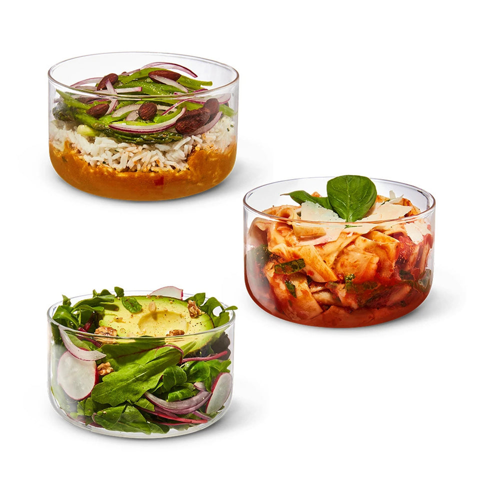 Lunchschale aus Glas, Schiefer, 750 ml 4