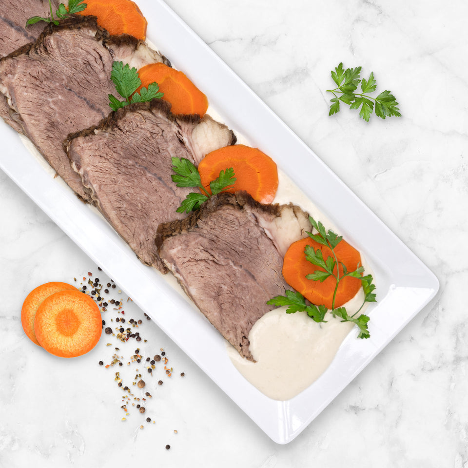 Tafelspitz mit Meerrettichsoße